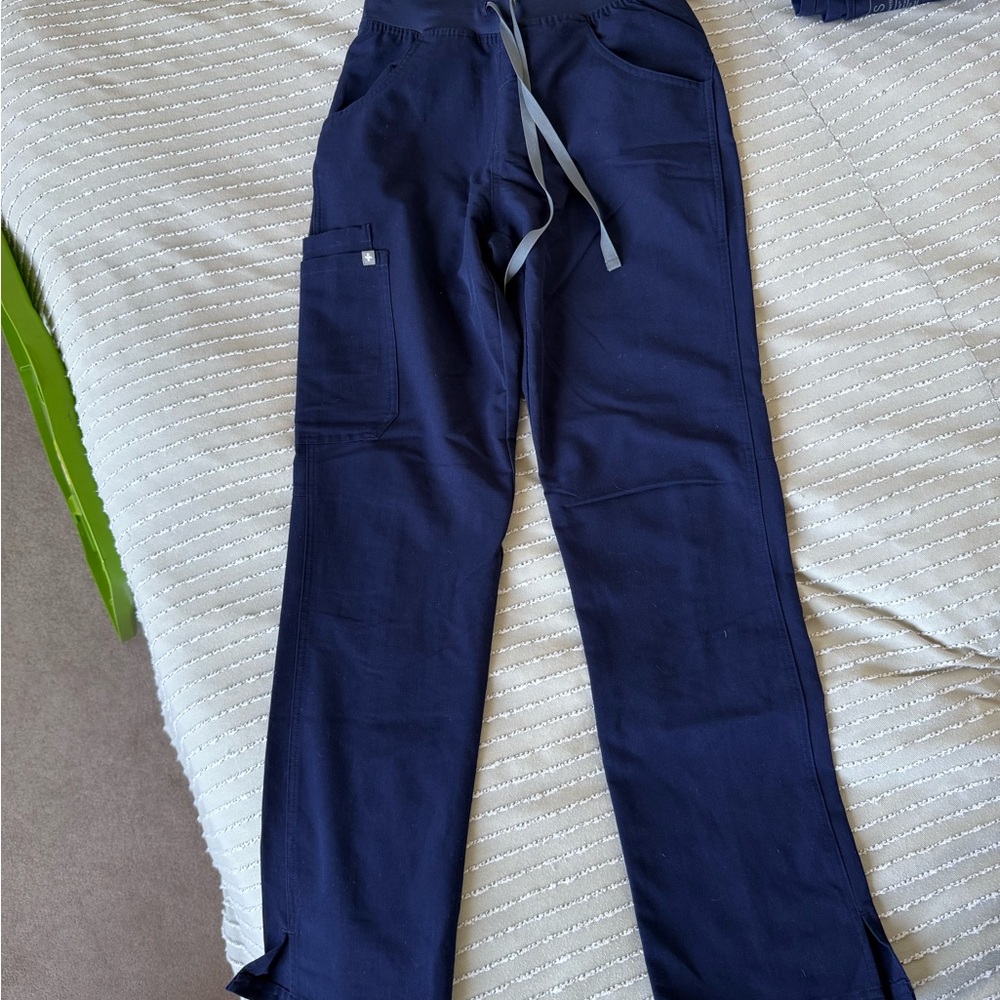 FIGS straight leg  Navy Blue Pants